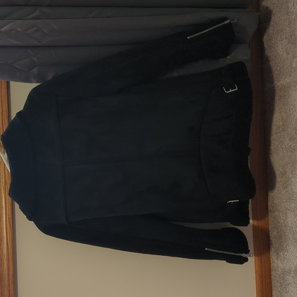 Loft Faux Sherpa Western Jacket - Picture 2 of 2